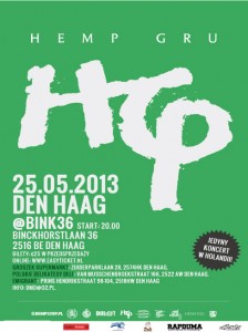 Koncert Hemp Gru w Holandii - Zmiana klubu!