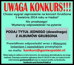 GrubSon wystąpi w Hadze!